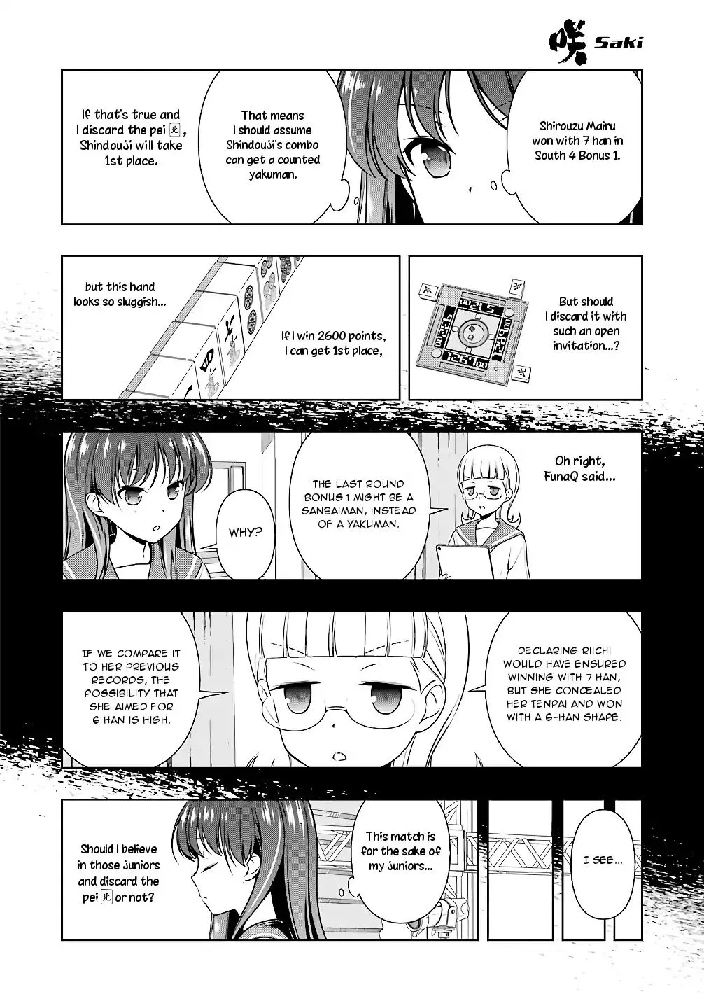 Saki Chapter 188 page 14 - MangaNato