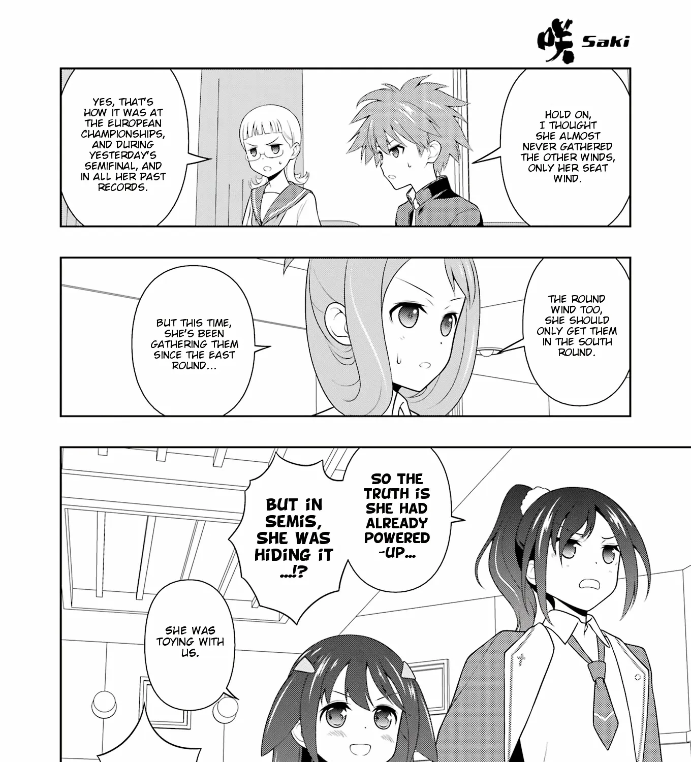 Saki Chapter 244 page 23 - MangaNato