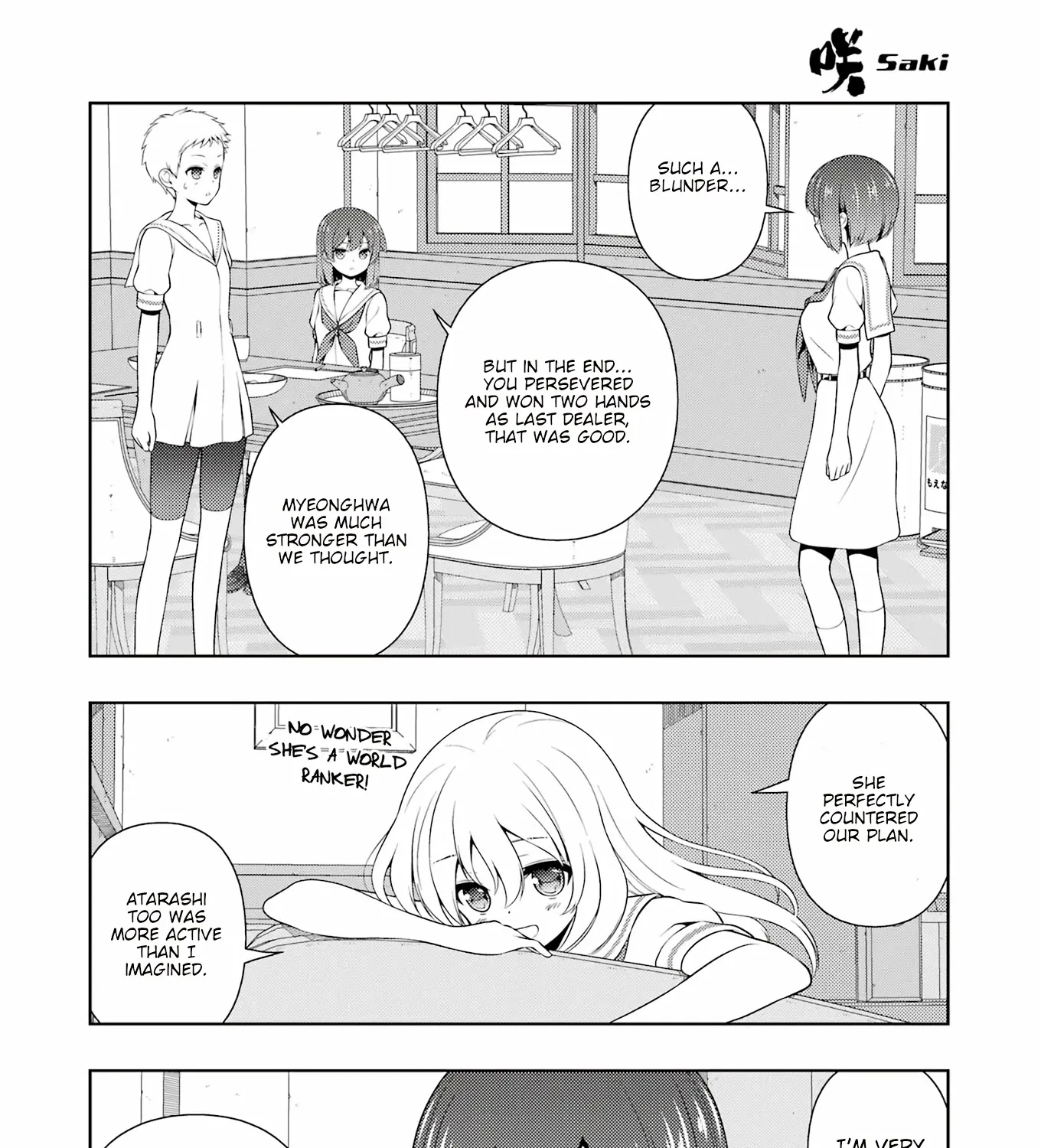 Saki Chapter 257 page 23 - MangaNato