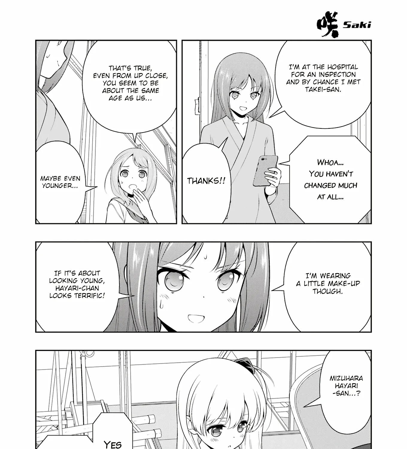 Saki Chapter 267 page 15 - MangaNato