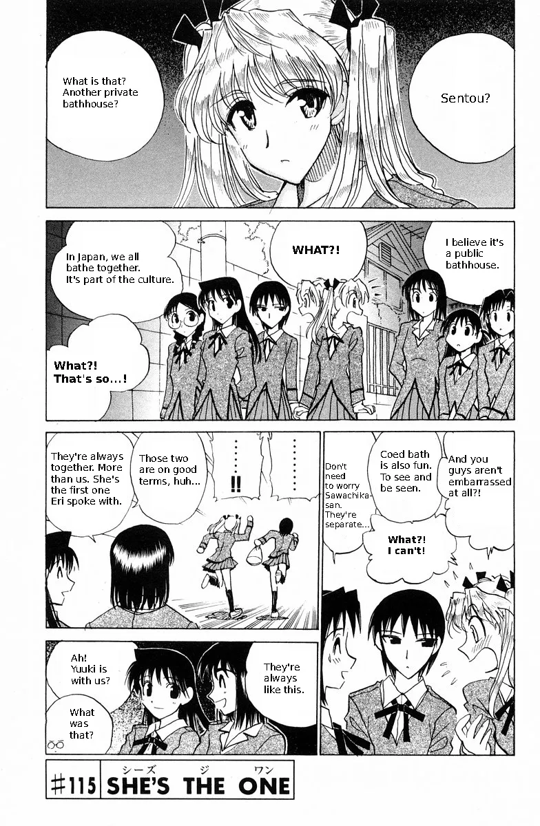 School Rumble Chapter 115 page 1 - MangaNato