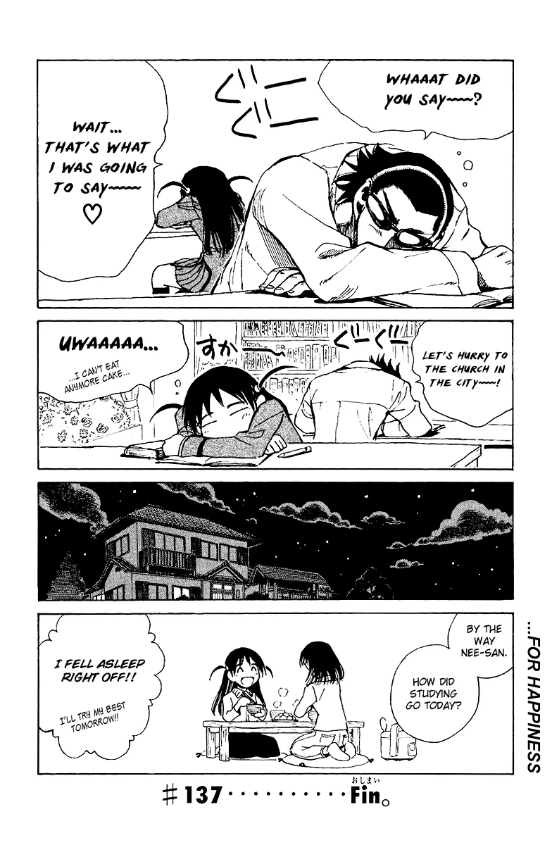 School Rumble Chapter 137 page 12 - MangaNato