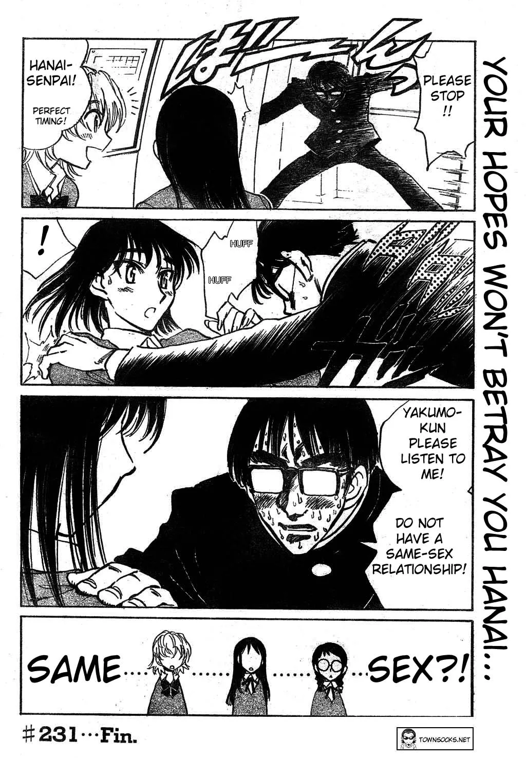 School Rumble Chapter 231 page 9 - MangaNato