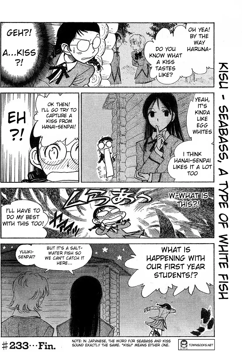 School Rumble Chapter 233 page 9 - MangaNato