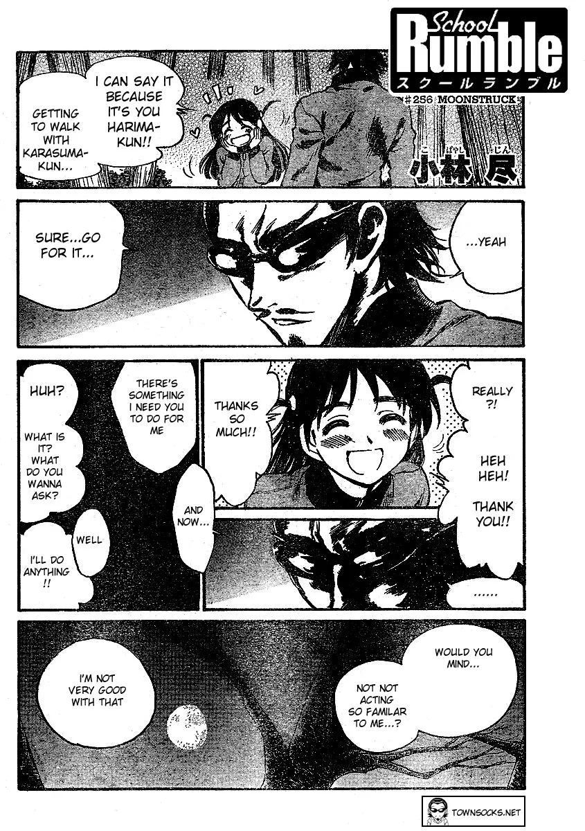 School Rumble Chapter 256 page 1 - MangaNato