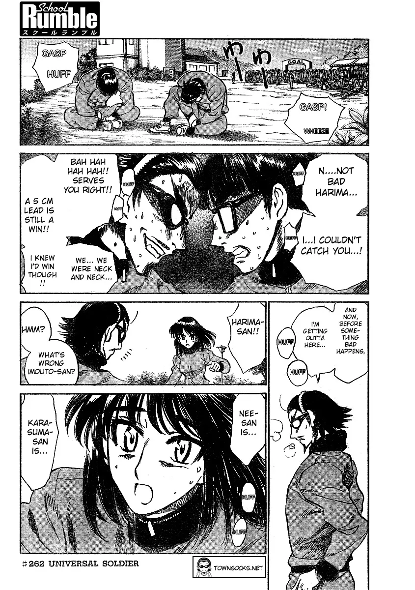 School Rumble Chapter 262 page 1 - MangaNato