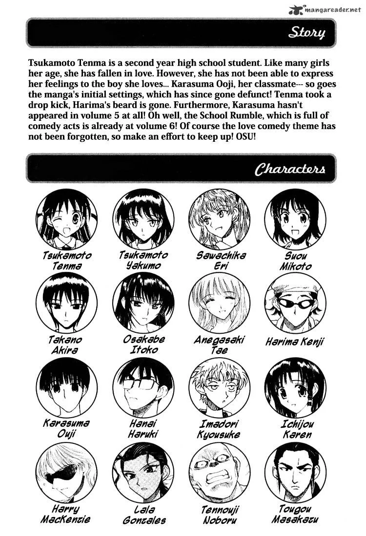 School Rumble Chapter 6 page 4 - MangaNato