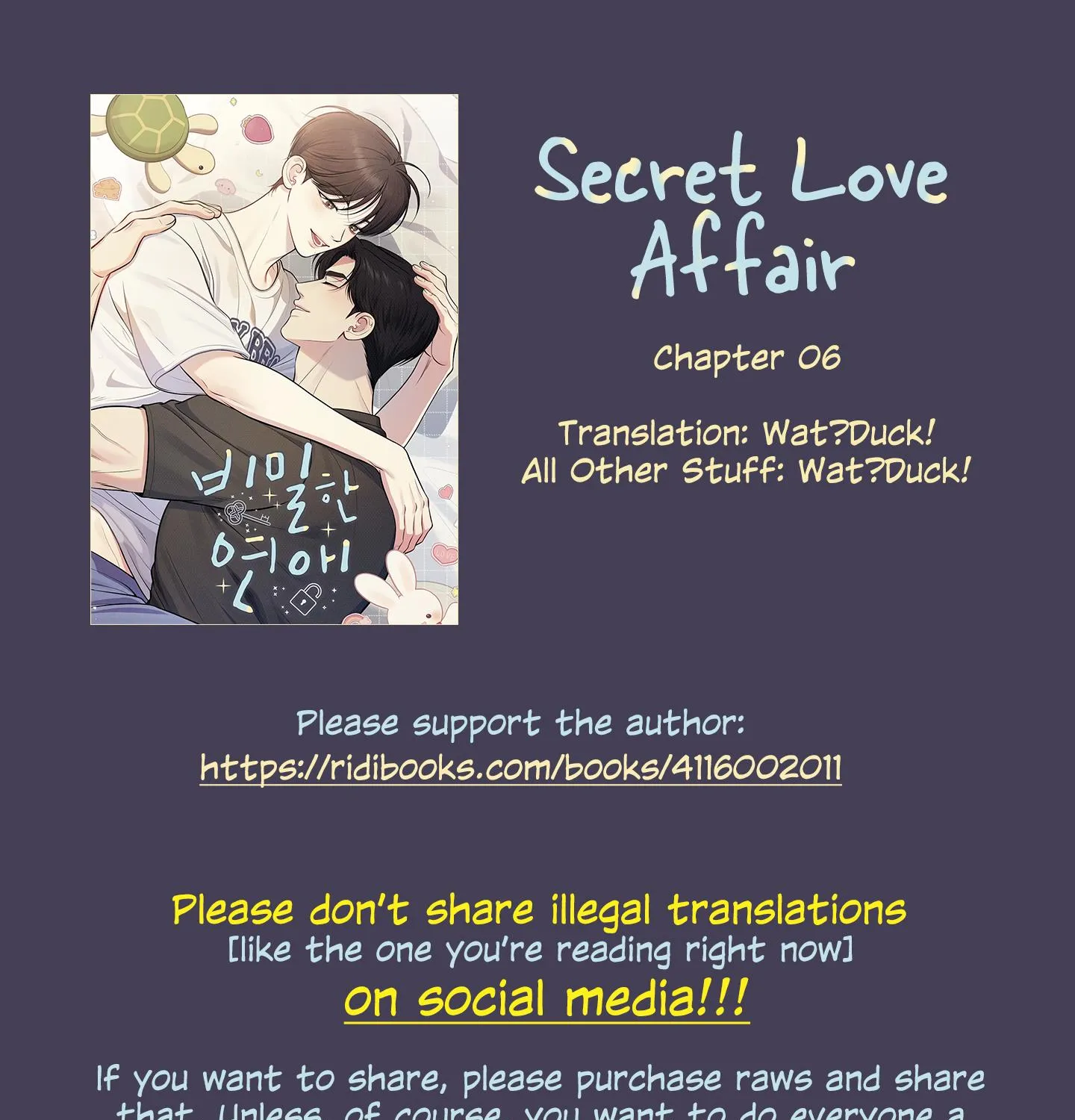 Secret Love Affair Chapter 6 page 1 - MangaNato