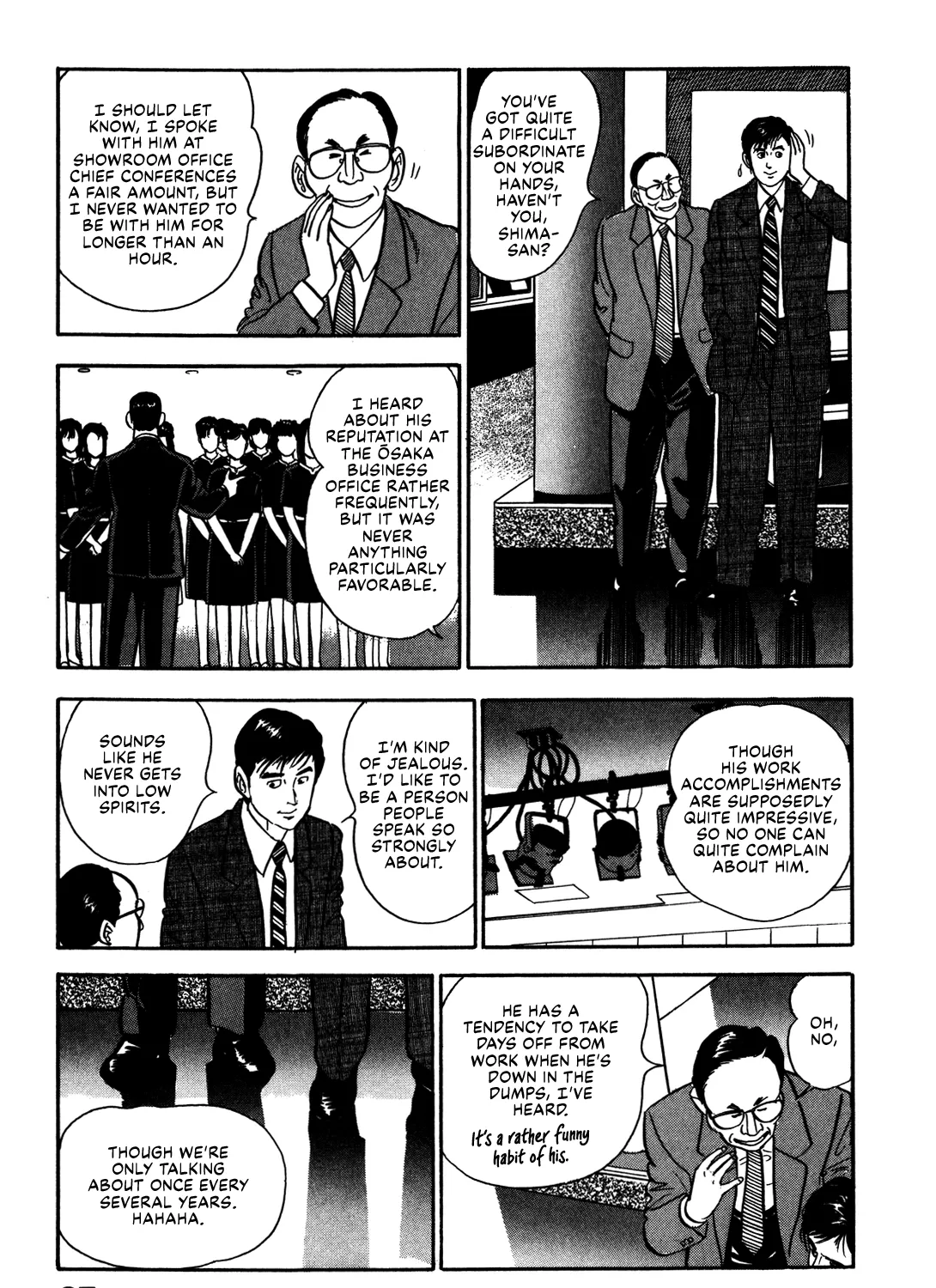 Section Chief Shima Kōsaku Chapter 60 page 17 - MangaKakalot