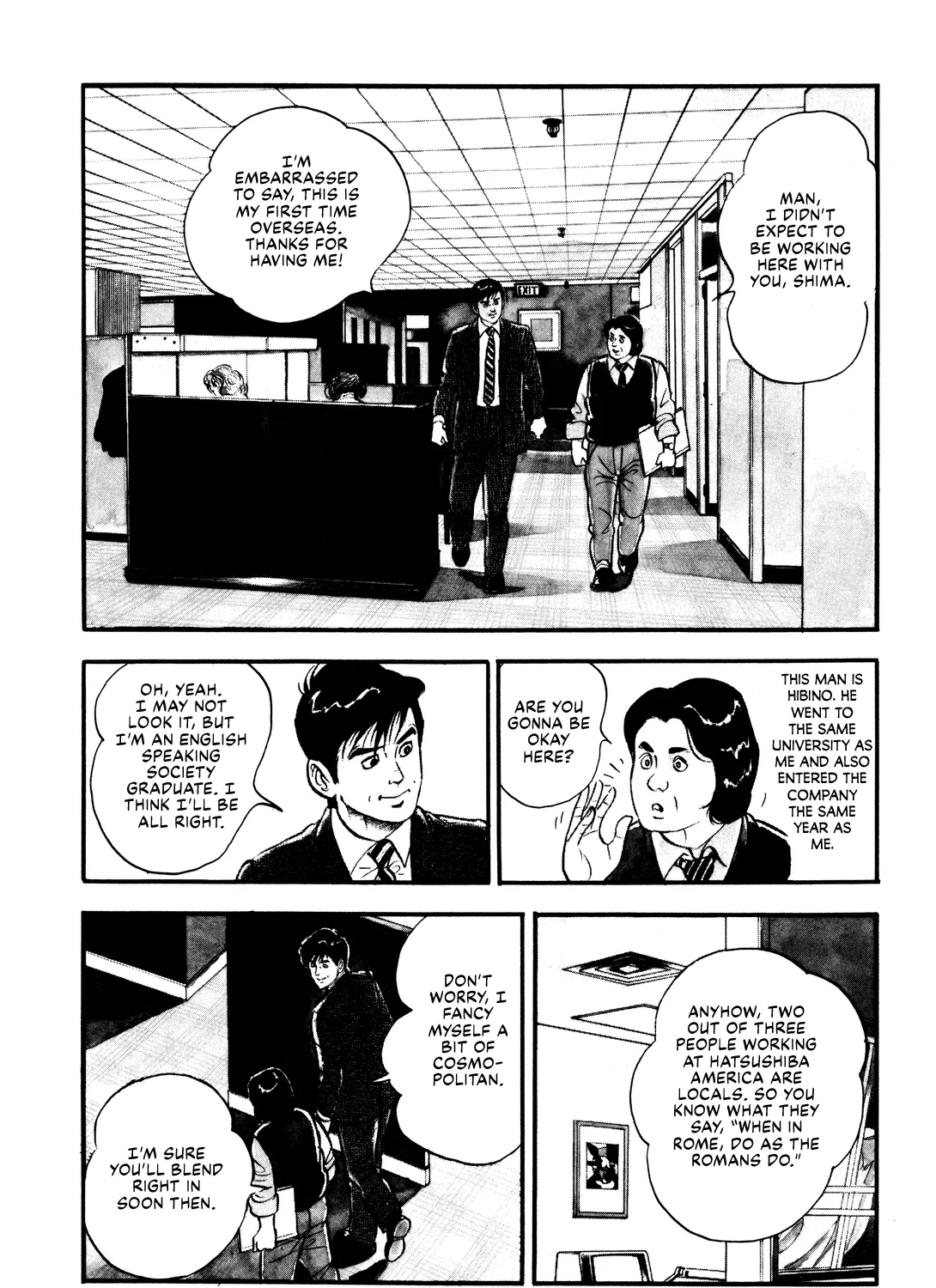 Section Chief Shima Kōsaku Chapter 8 page 7 - MangaKakalot