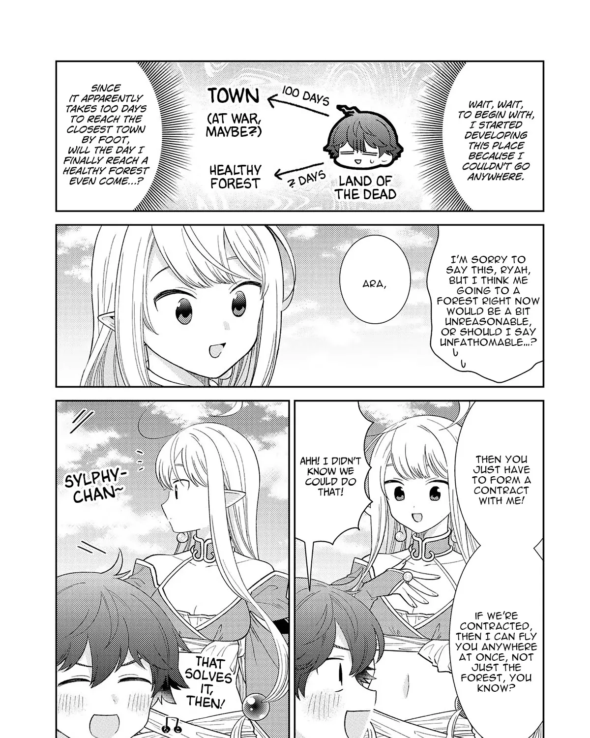 Seirei-tachi no Rakuen to Risou no Isekai Seikatsu Chapter 17 page 39 - Mangabat