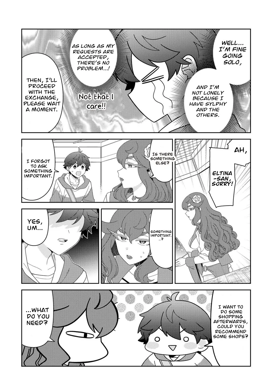 Seirei-tachi no Rakuen to Risou no Isekai Seikatsu Chapter 46 page 28 - Mangabat