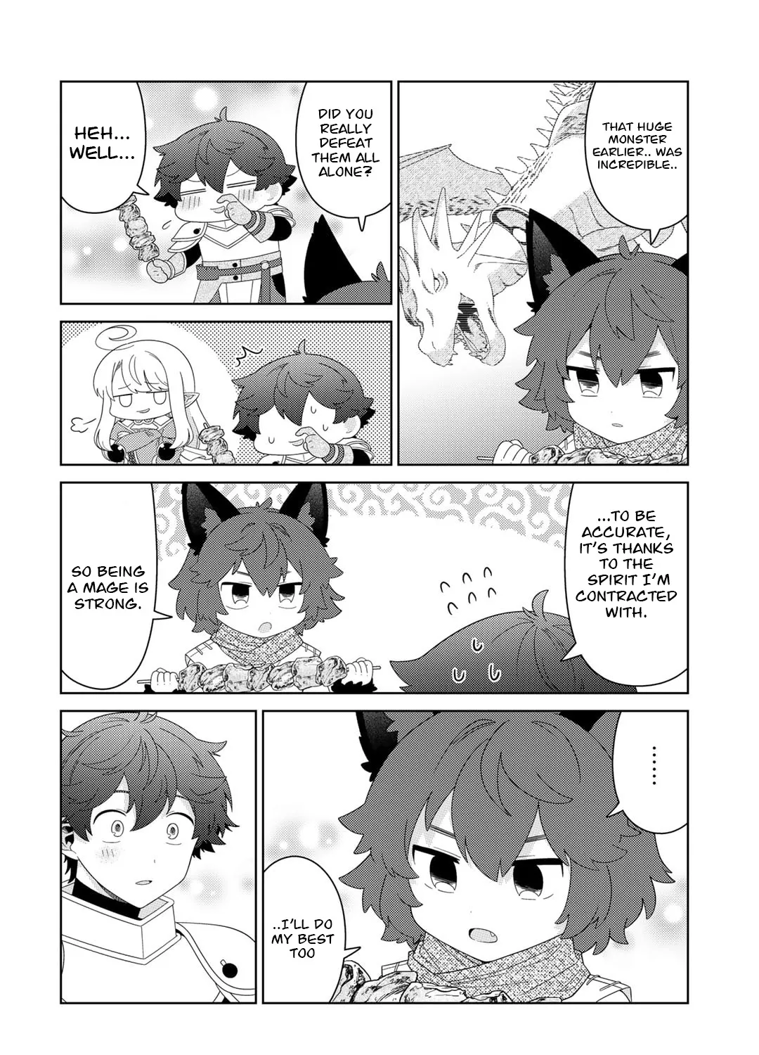 Seirei-tachi no Rakuen to Risou no Isekai Seikatsu Chapter 56 page 27 - Mangabat