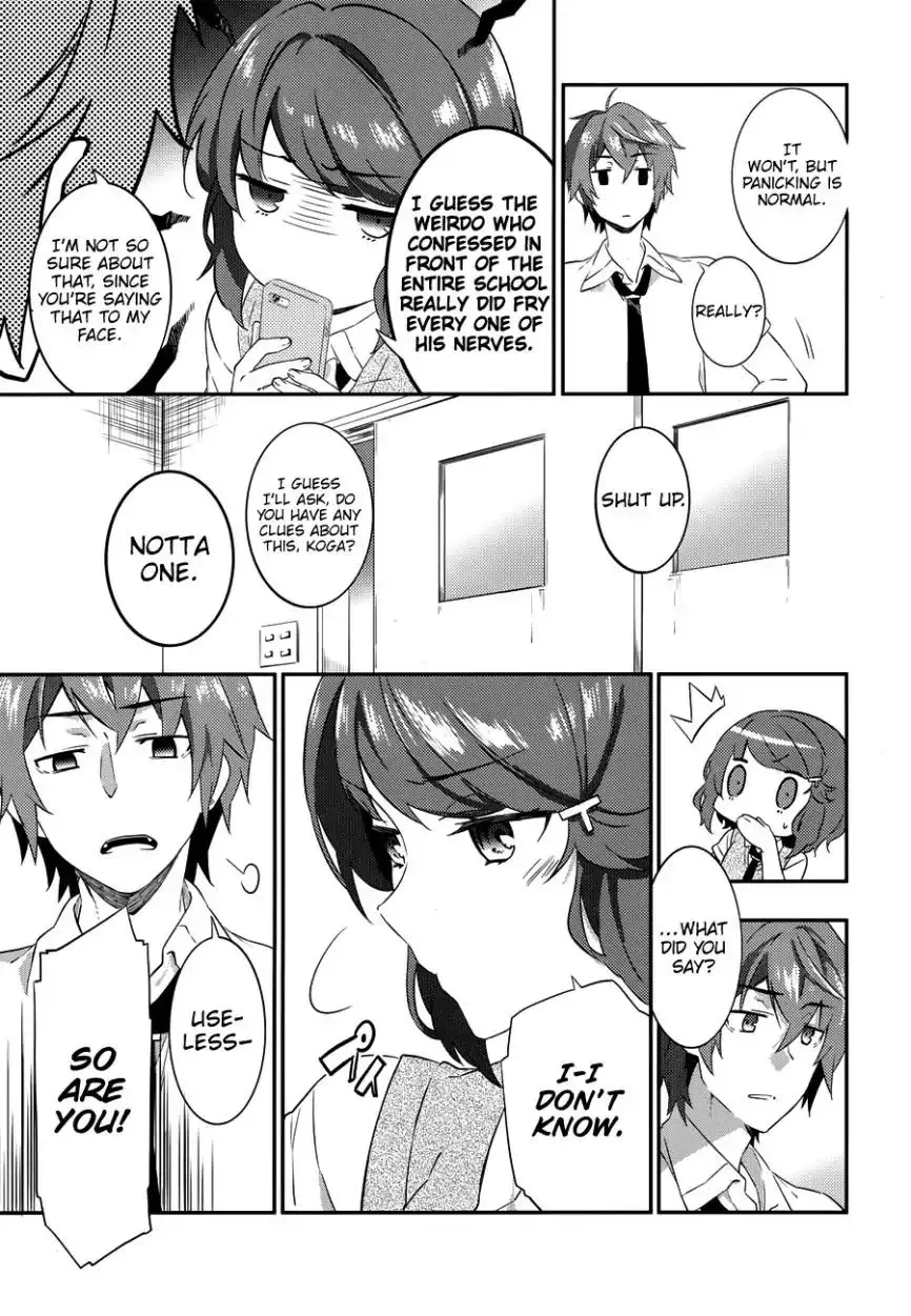 Seishun Buta Yaro Wa Petit Devil Kouhai No Yume Wo Minai Chapter 2 page 22 - MangaNato