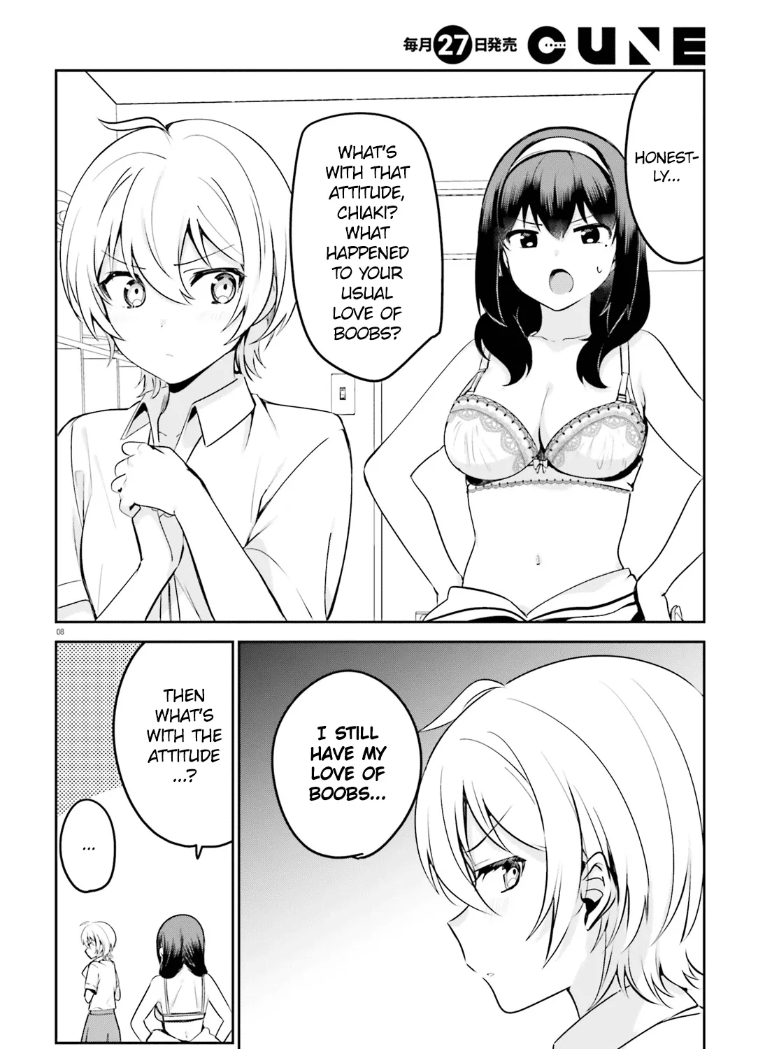 Sekai de Ichiban Oppai ga Suki! Chapter 28 page 15 - MangaNato