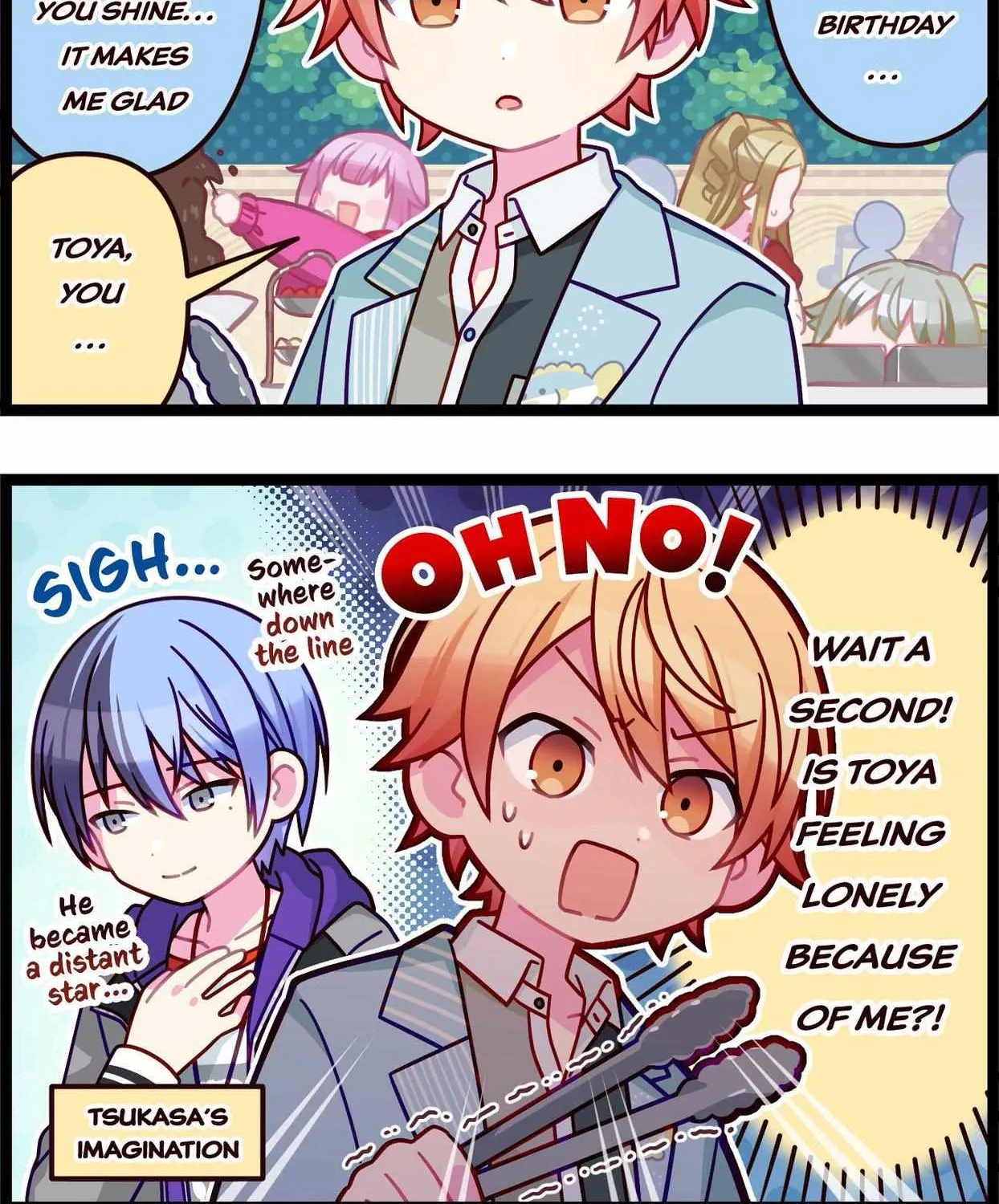 Sekai no 4koma Chapter 108 page 2 - MangaNato