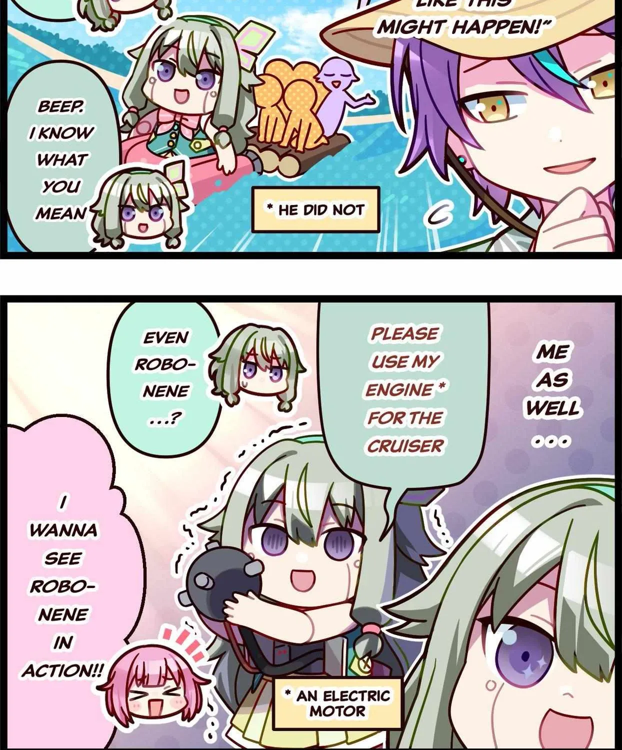 Sekai no 4koma Chapter 114 page 2 - MangaNato