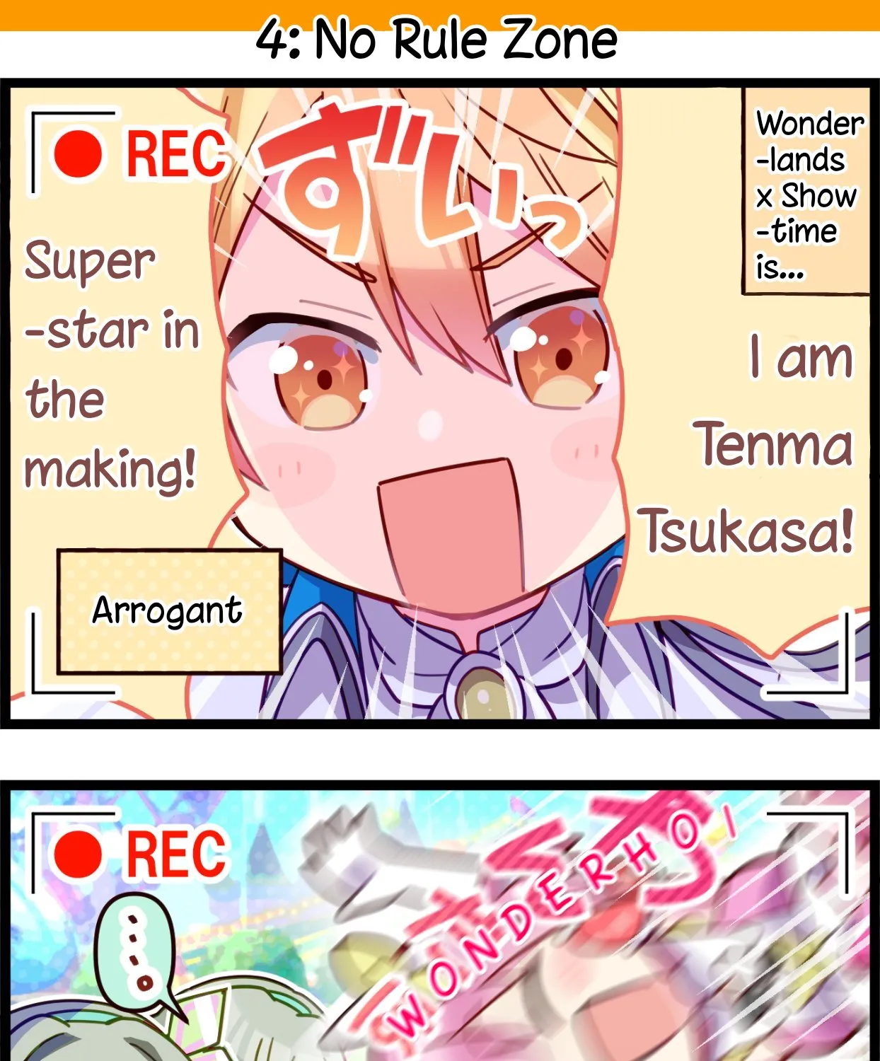 Sekai no 4koma Chapter 4 page 1 - MangaNato