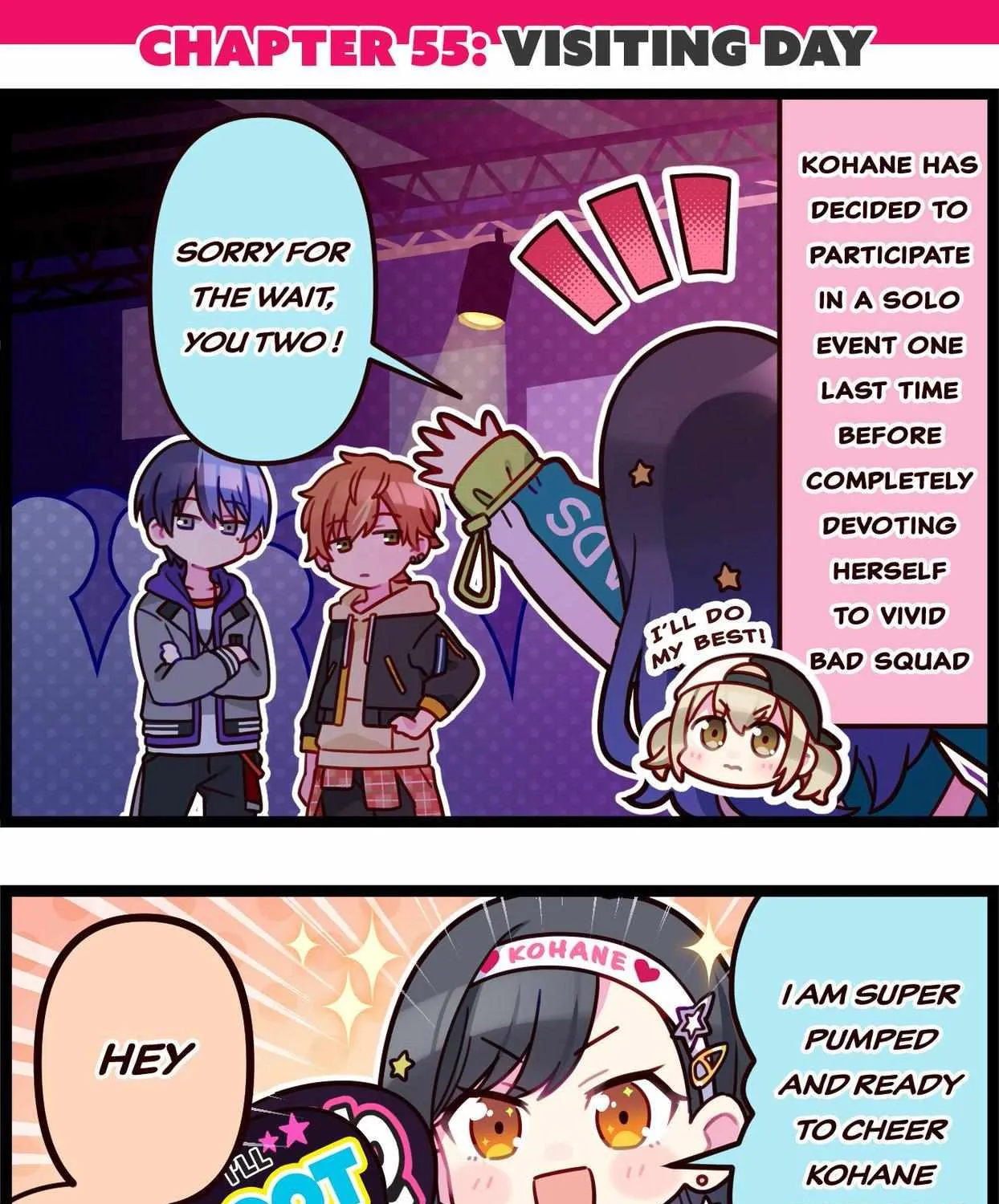 Sekai no 4koma Chapter 55 page 1 - MangaNato