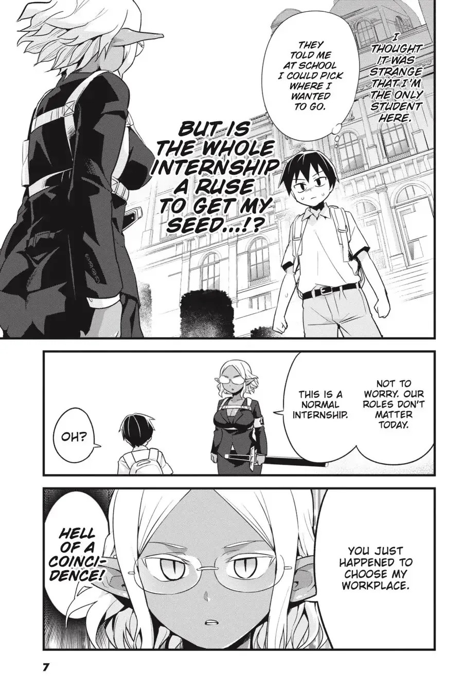 Sekai wo Sukuu Tame ni Watashi to Asa Chun Dekimasu ka? - Page 8