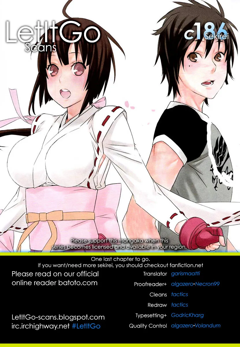 Sekirei Chapter 186 page 1 - MangaNato