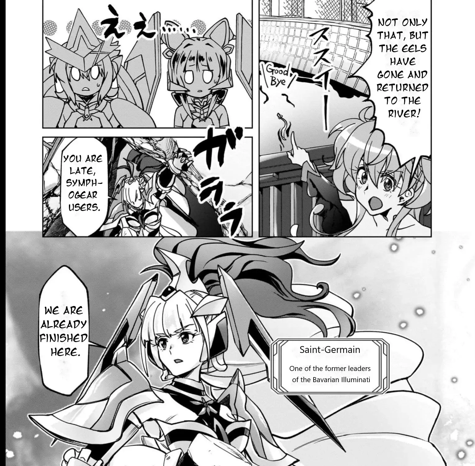 Senki Kanshoku Symphogear ~Shirabemeshi~ Chapter 13 page 23 - MangaNato