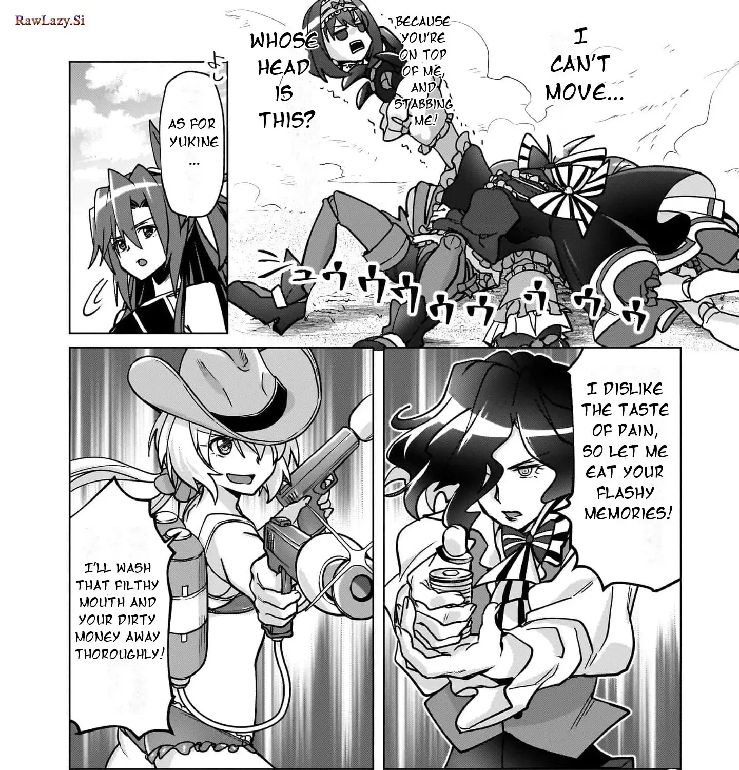 Senki Kanshoku Symphogear ~Shirabemeshi~ Chapter 25 page 17 - MangaNato