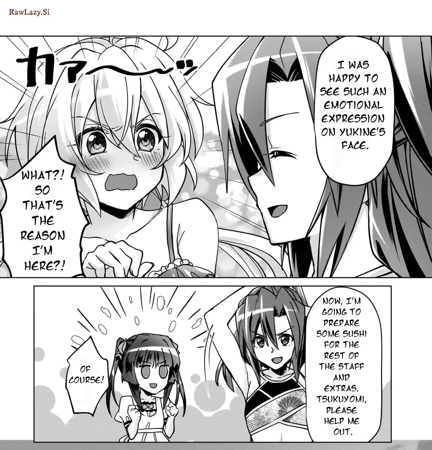 Senki Kanshoku Symphogear ~Shirabemeshi~ Chapter 25 page 51 - MangaNato