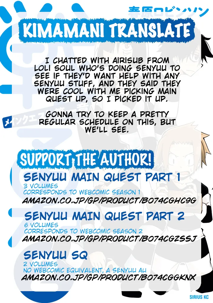 Senyuu. Main Quest - Dai Isshou Chapter 21 page 9 - MangaNato