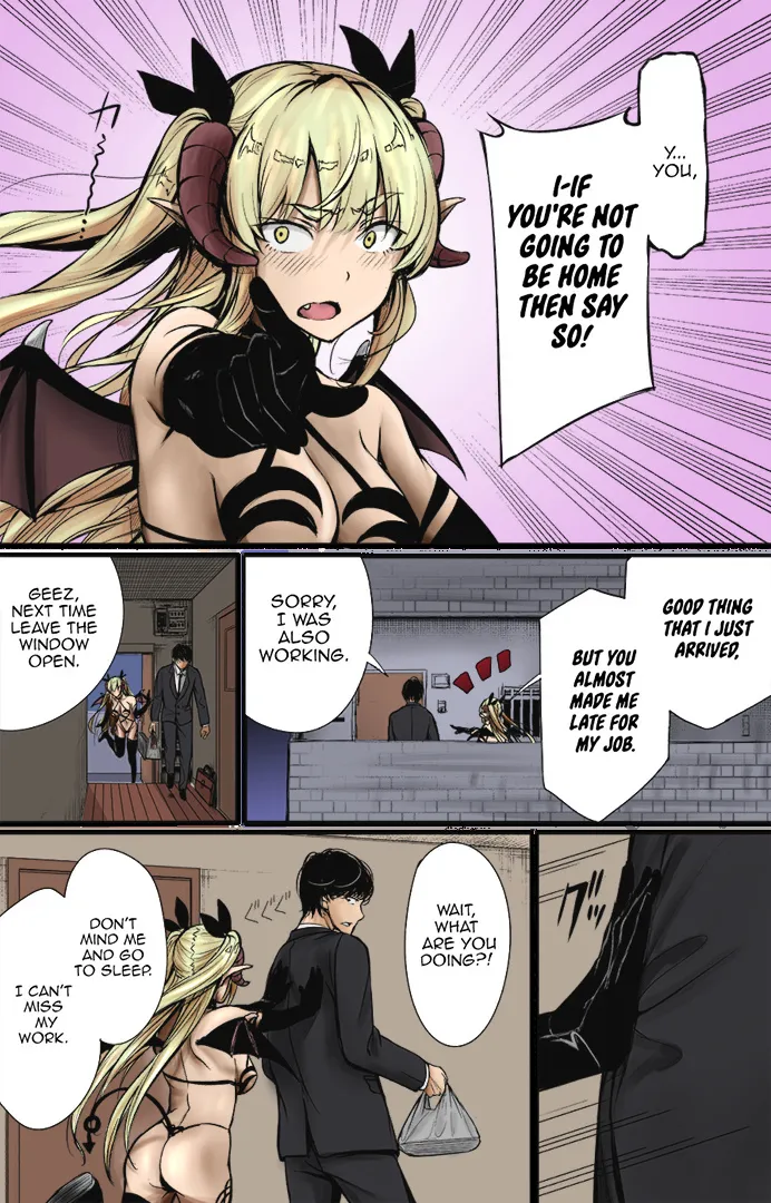 Shachiku Succubus No Hanashi (Fan Colored) Chapter 2 page 2 - MangaNato