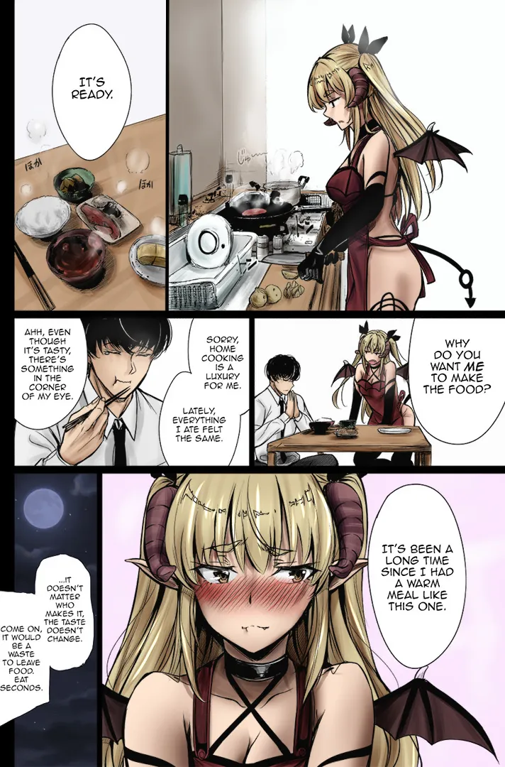 Shachiku Succubus No Hanashi (Fan Colored) Chapter 2 page 4 - MangaNato