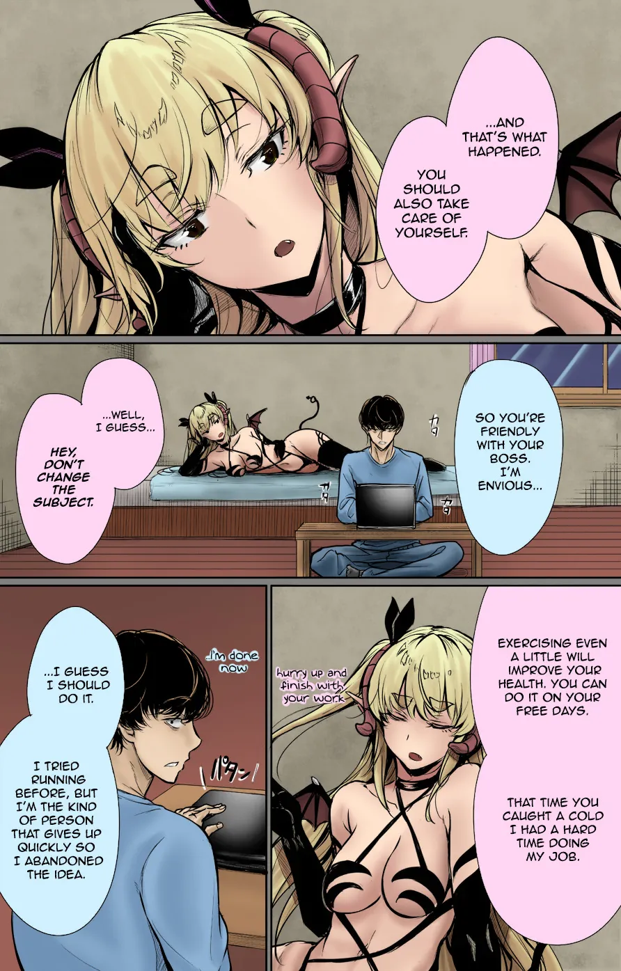 Shachiku Succubus No Hanashi (Fan Colored) Chapter 9 page 3 - MangaNato