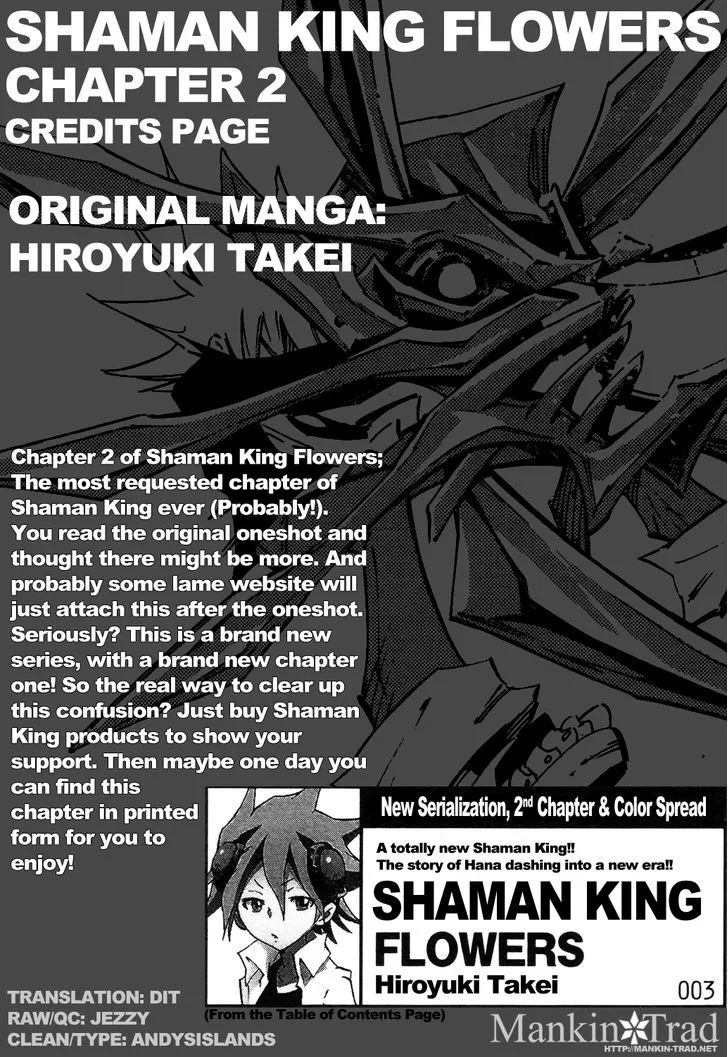 Shaman King: Flowers Chapter 2 page 1 - MangaKakalot