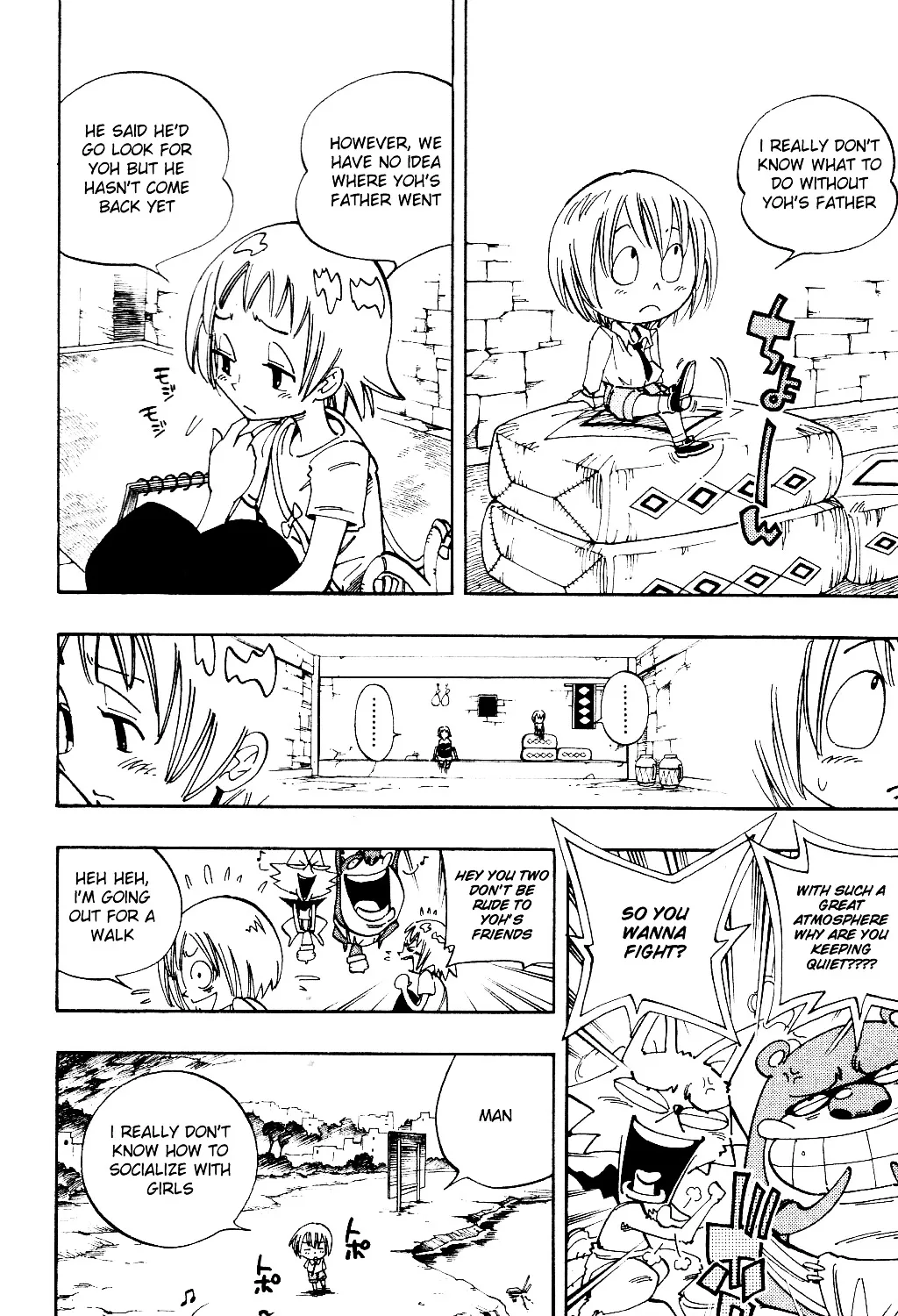 Shaman King Chapter 110 page 35 - MangaKakalot