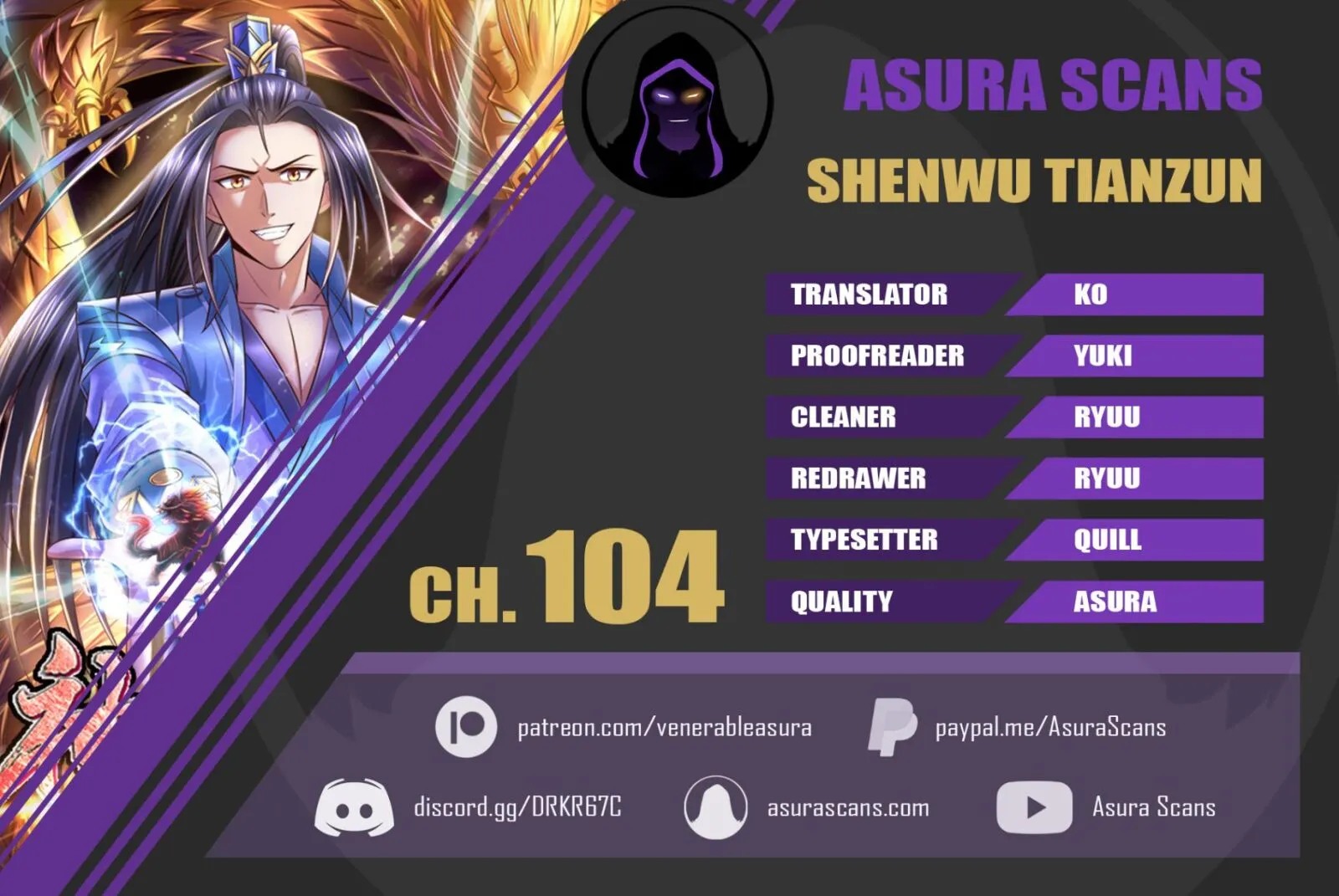 Shenwu Tianzun Chapter 104 page 1 - MangaKakalot