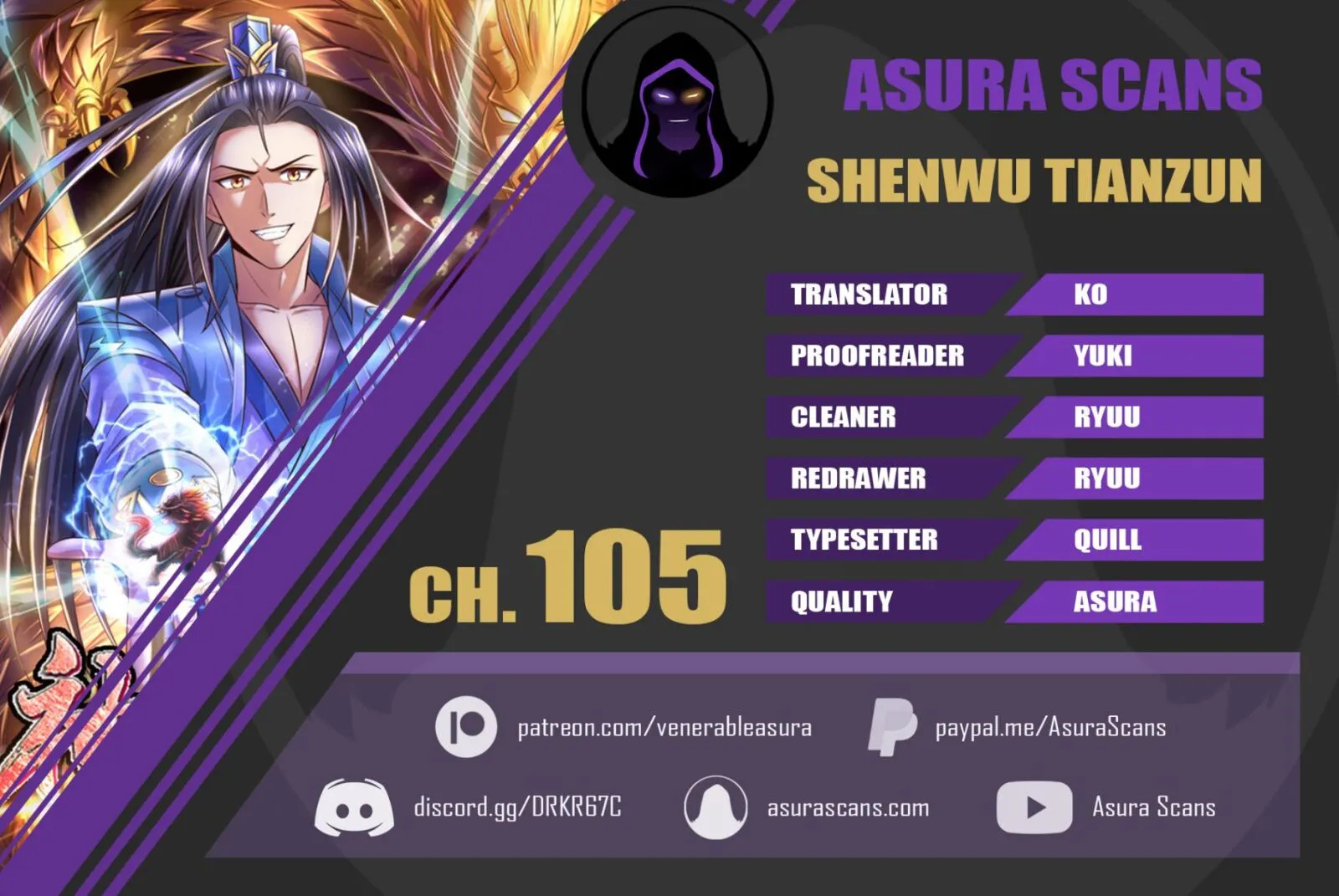 Shenwu Tianzun Chapter 105 page 1 - MangaKakalot