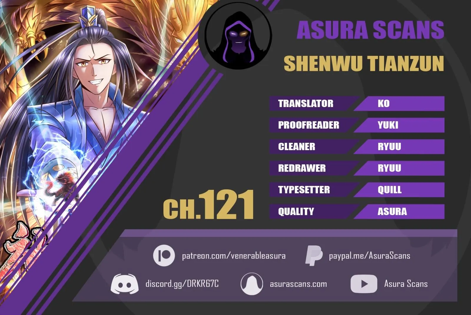 Shenwu Tianzun Chapter 121 page 1 - MangaKakalot