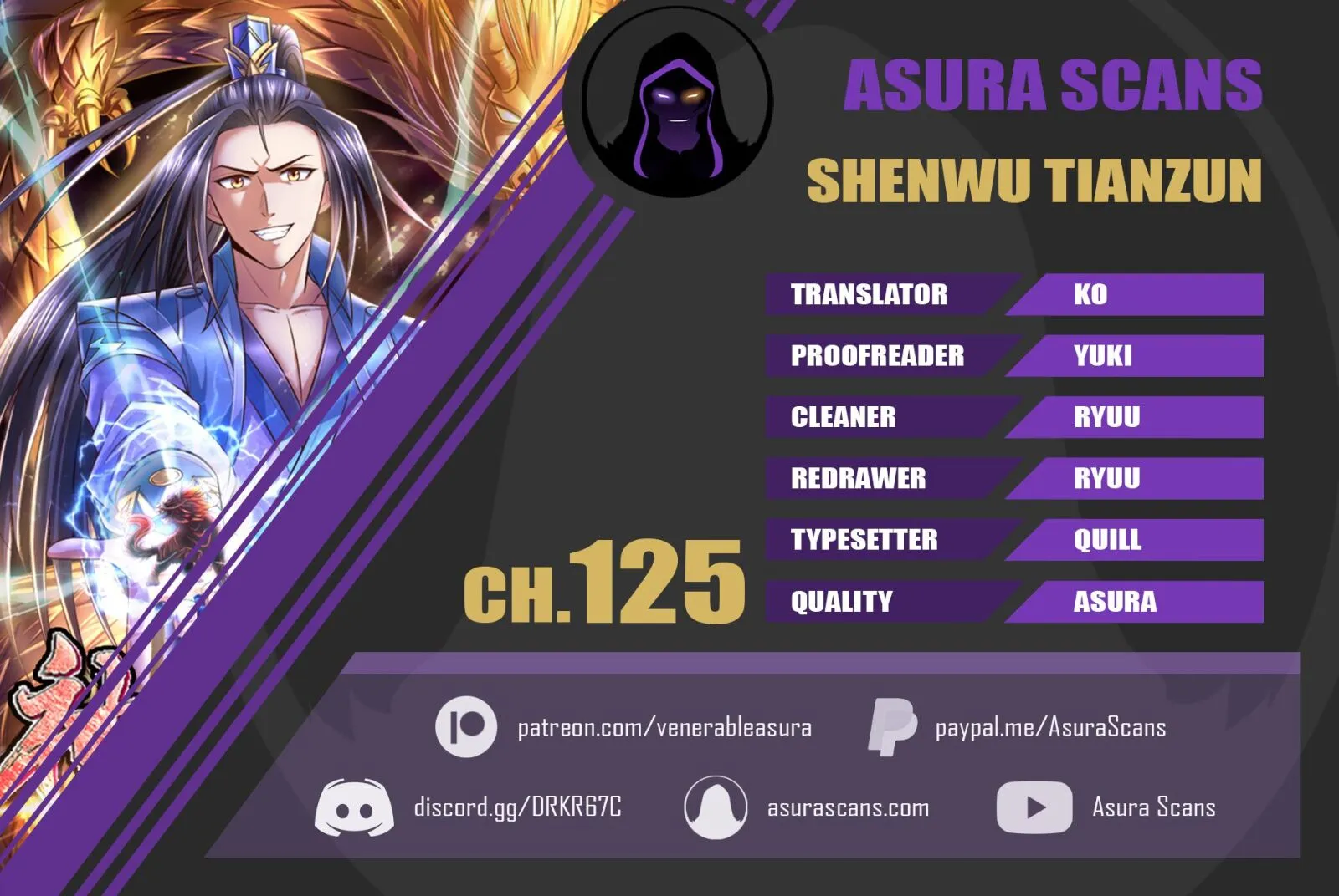 Shenwu Tianzun Chapter 125 page 1 - MangaKakalot