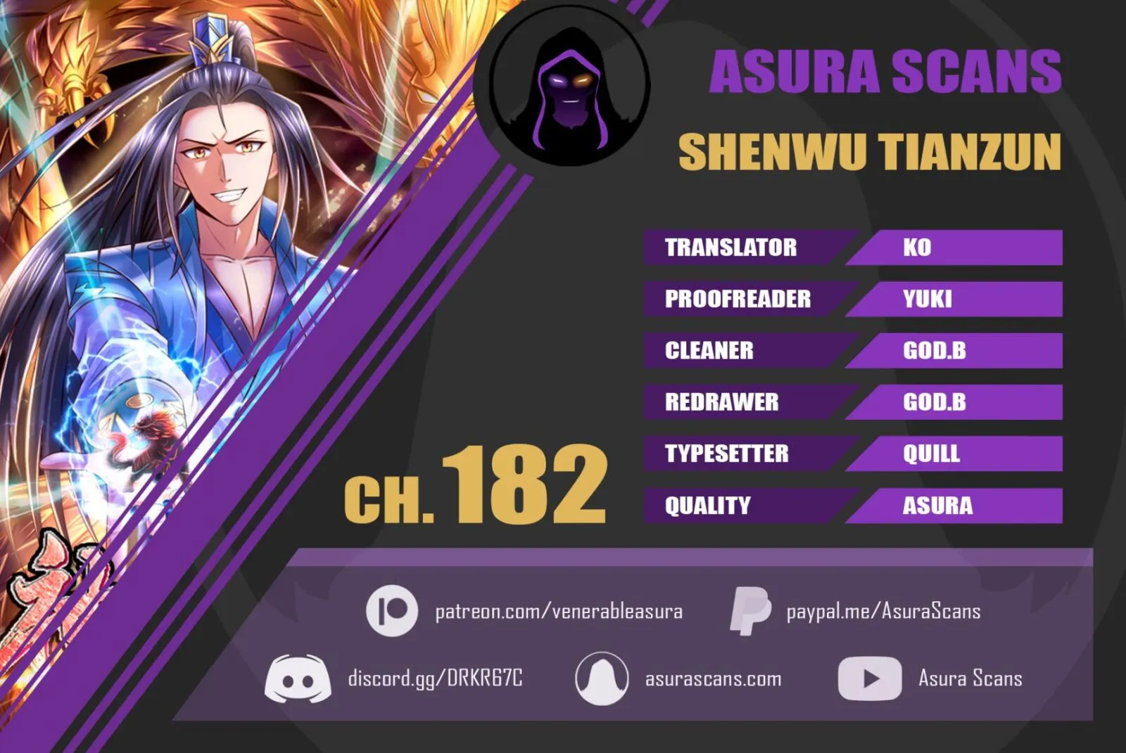 Shenwu Tianzun Chapter 182 page 1 - MangaKakalot