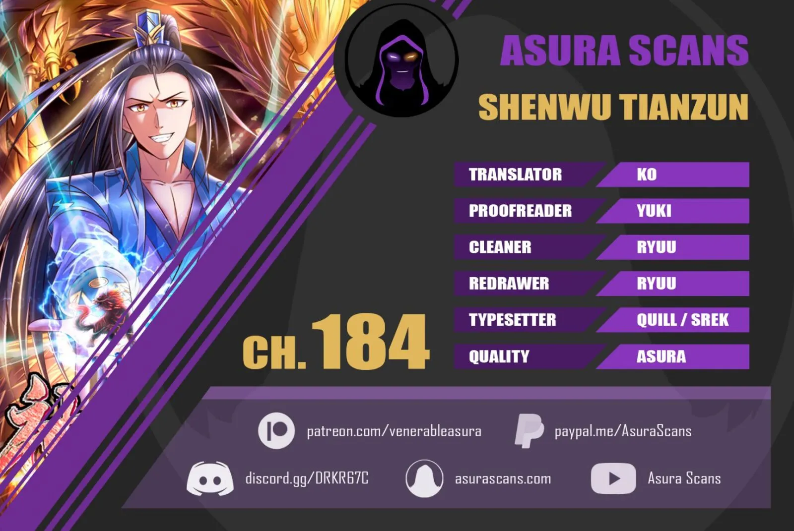 Shenwu Tianzun Chapter 184 page 1 - MangaKakalot