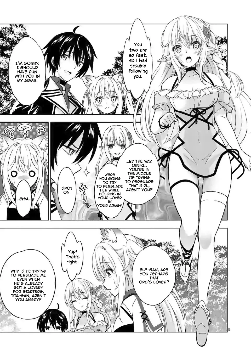 Shijou Saikyou Orc-San No Tanoshii Tanetsuke Harem Zukuri - Page 4