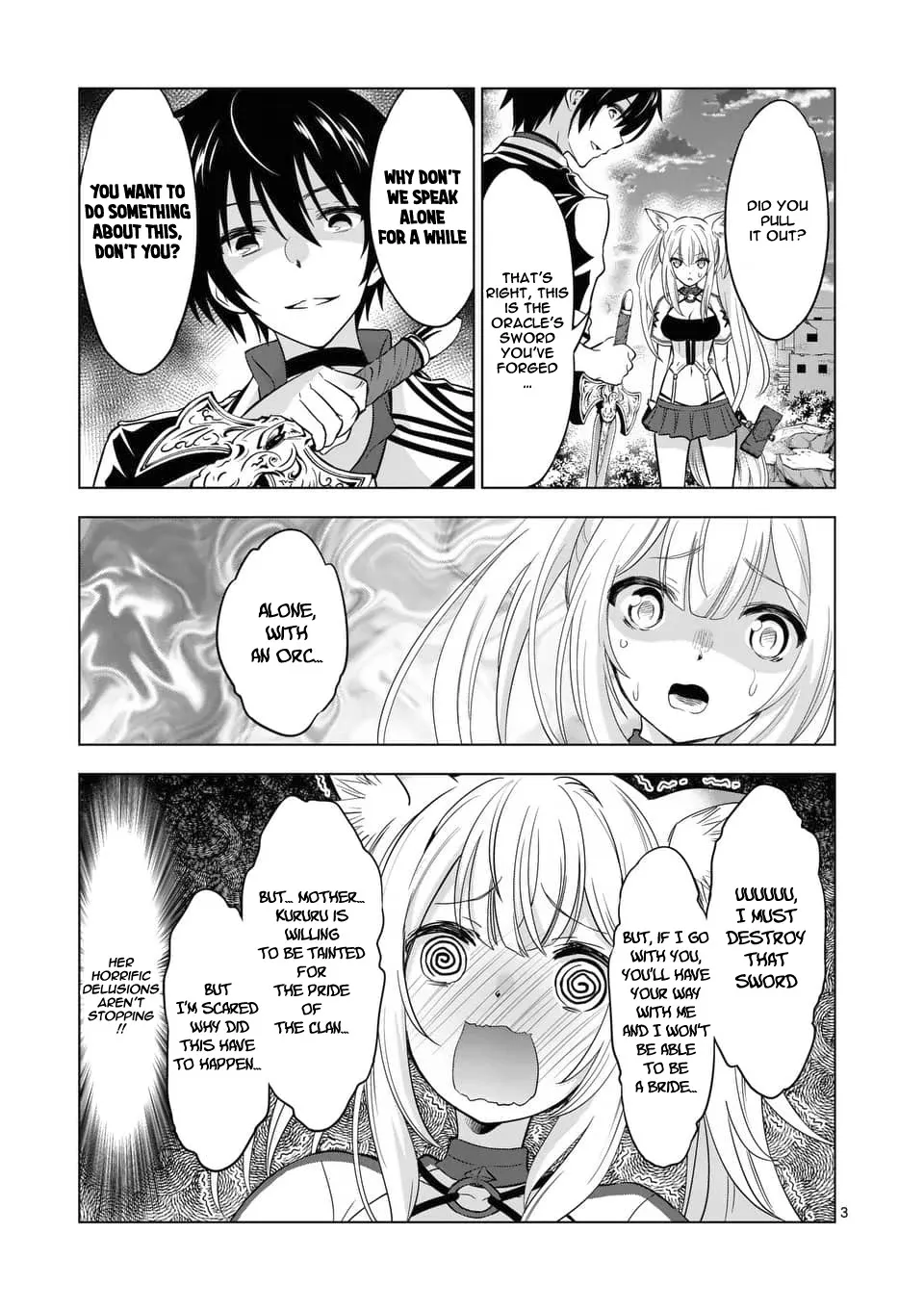 Shijou Saikyou Orc-San No Tanoshii Tanetsuke Harem Zukuri - Page 3