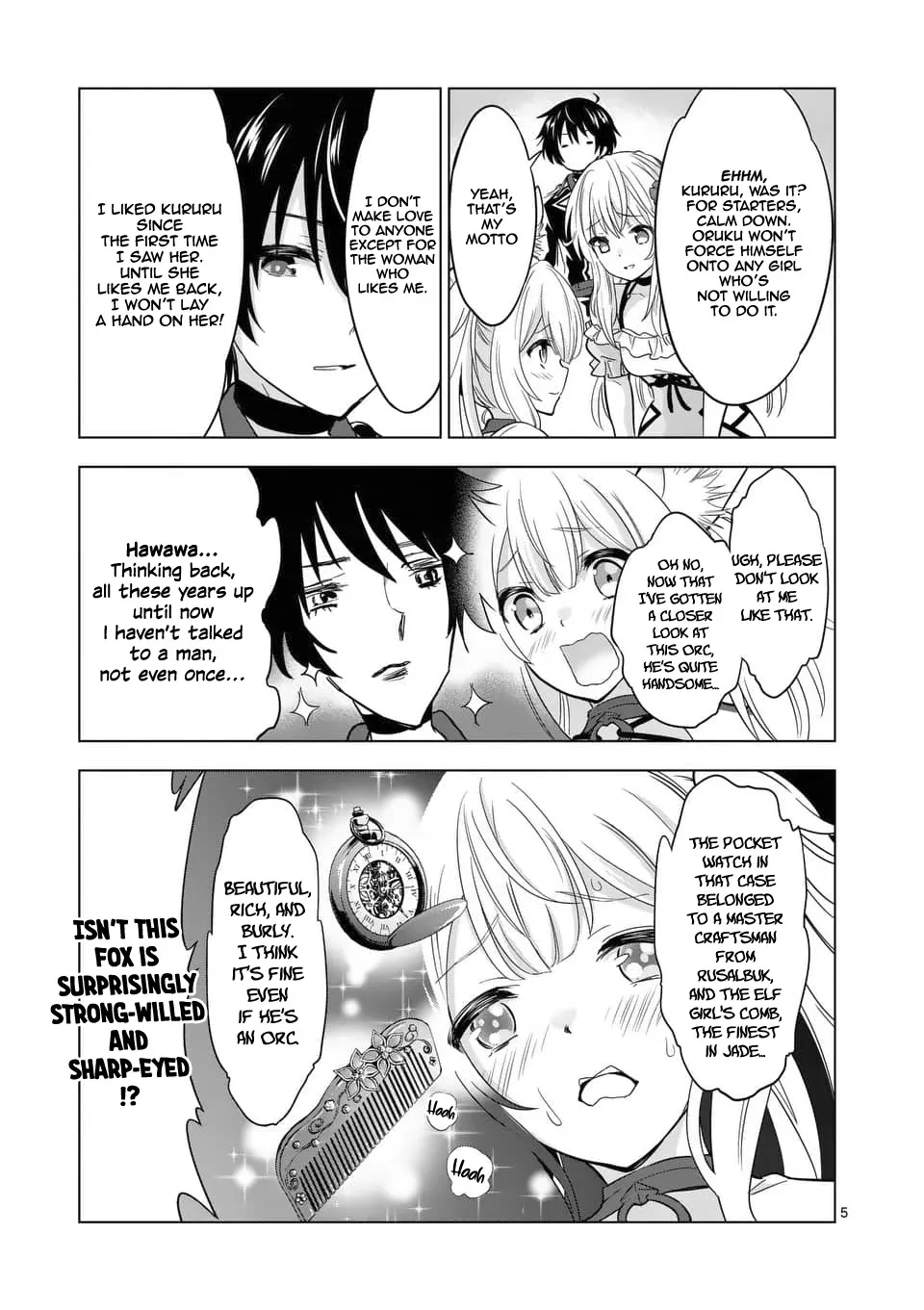 Shijou Saikyou Orc-San No Tanoshii Tanetsuke Harem Zukuri - Page 5