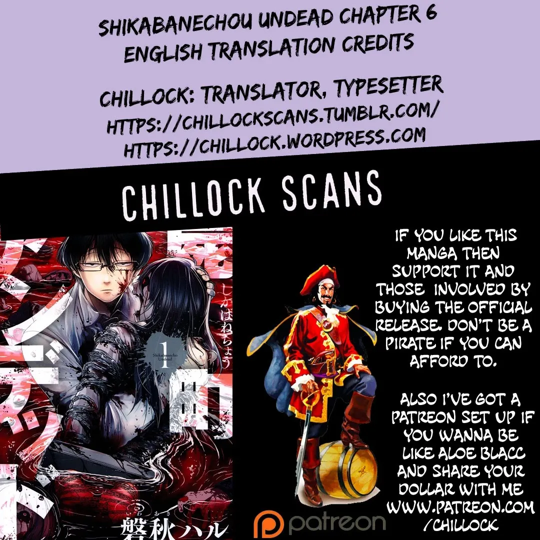 Shikabanechou Undead Chapter 6 page 37 - MangaKakalot