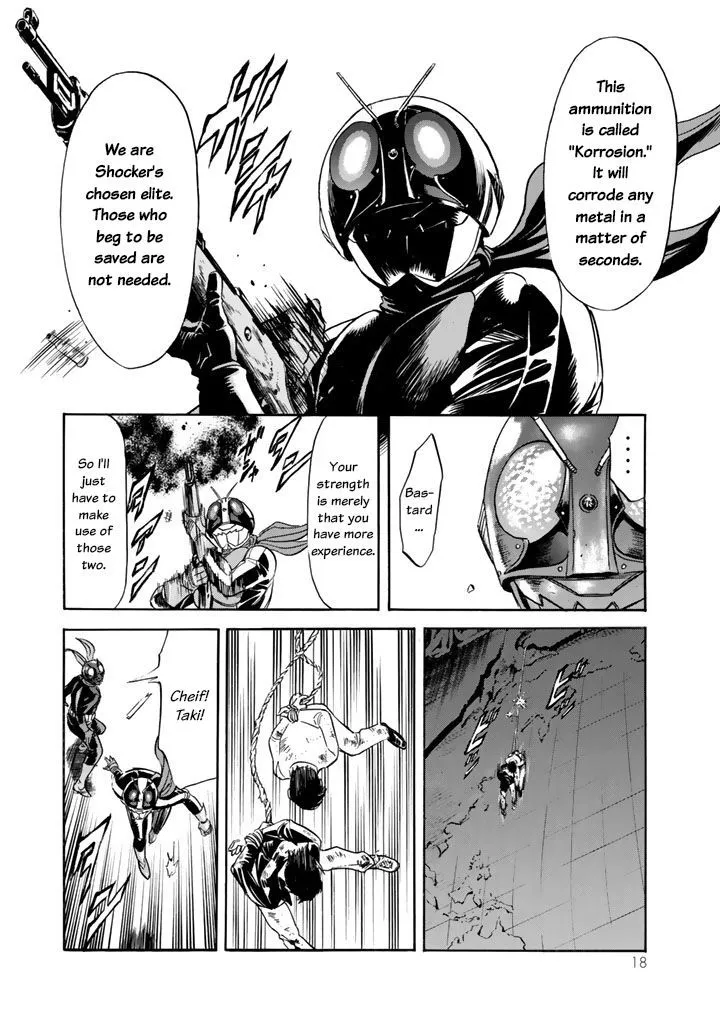 Shin Kamen Rider Spirits Chapter 3 page 18 - MangaKakalot