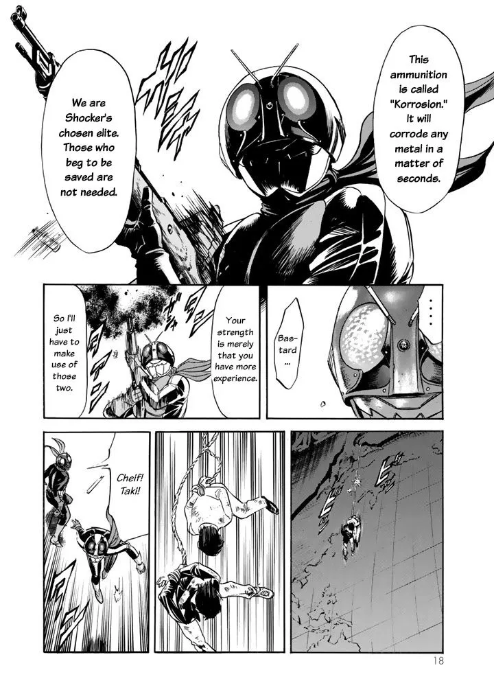 Shin Kamen Rider Spirits Chapter 4 page 15 - MangaKakalot