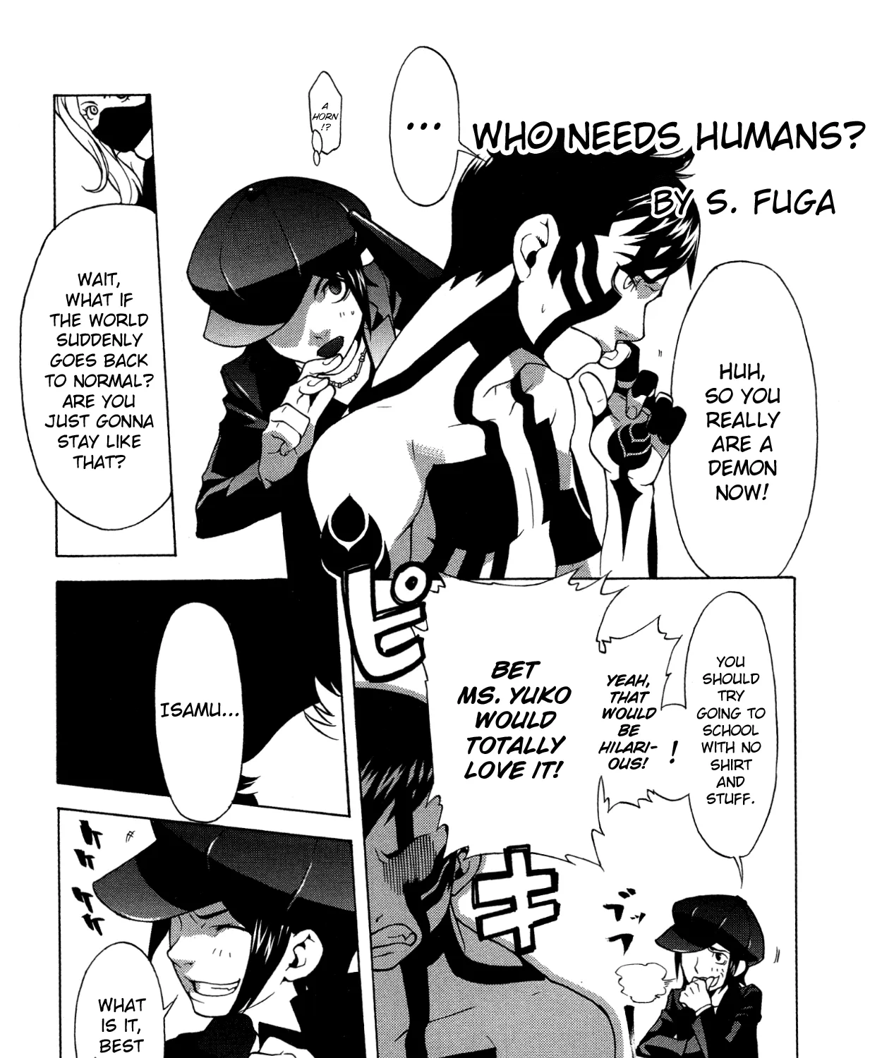 Shin Megami Tensei Iii - Nocturne Anthology Kingdom Chapter 12 page 9 - MangaKakalot