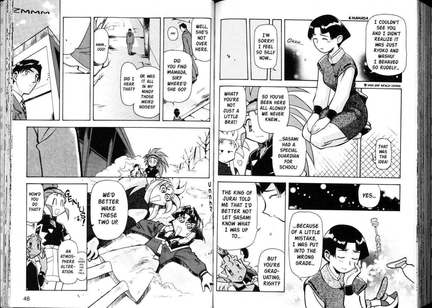 Shin Tenchi Muyo Chapter 1.4000000000000004 page 25 - MangaKakalot