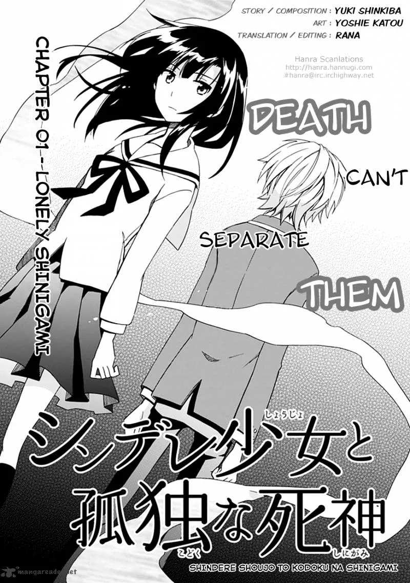 Shindere Shoujo to Kodoku na Shinigami Chapter 1 page 3 - MangaKakalot