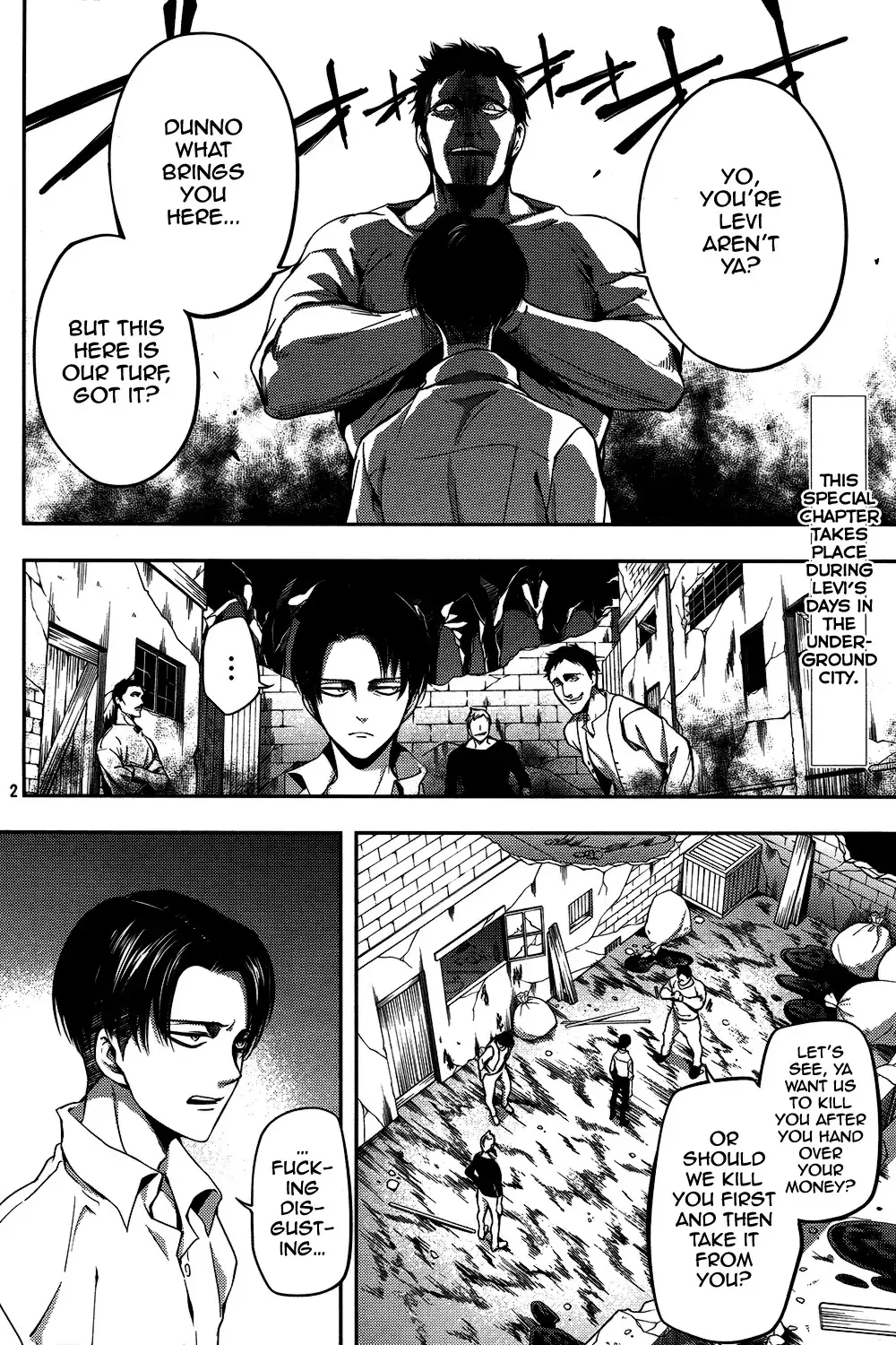 Shingeki No Kyojin - Birth Of Levi Chapter 5.1 page 3 - MangaKakalot